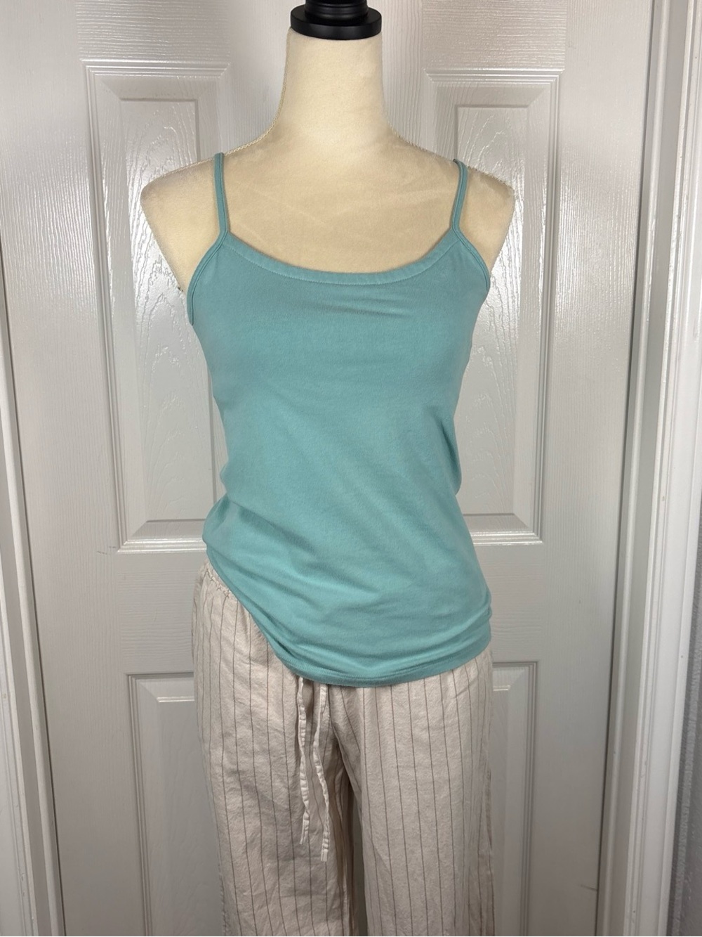 Old Navy Seafoam Green Spaghetti Strap Camisole Vintage Minimalist Feminine